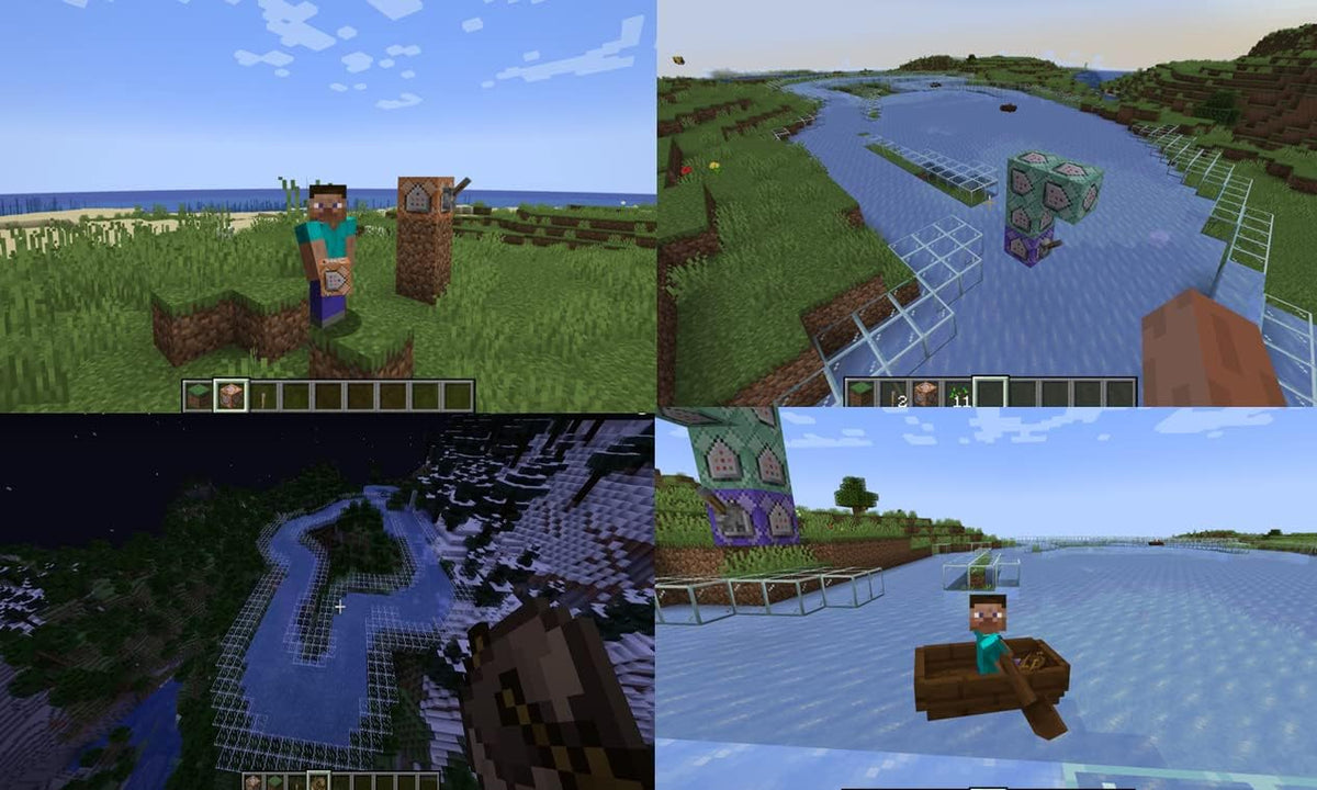Coding for Kids: Learn to Code Minecraft Command Blocks - Video Game Design Coding Software - Computer Programming Courses, Ages 9+ (PC, Mac Compatible)