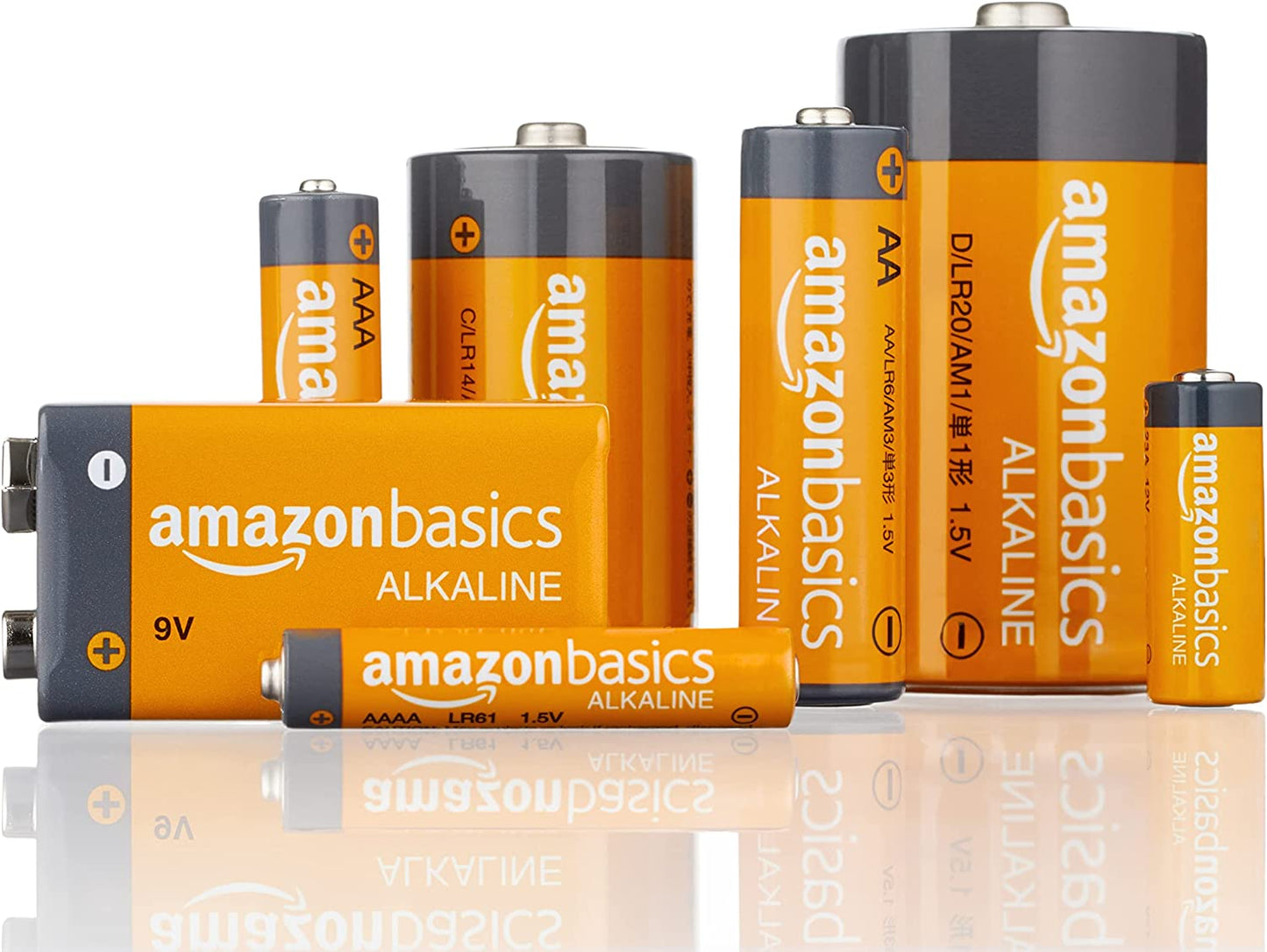 36-Pack AA Alkaline High-Performance Batteries, 1.5 Volt, 10-Year Shelf Life