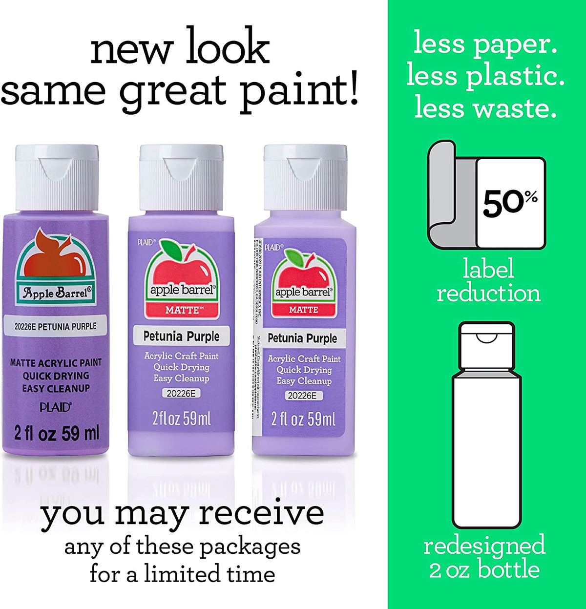 Acrylic Paint in Assorted Colors (2 Oz), 21378, Vanilla Ice