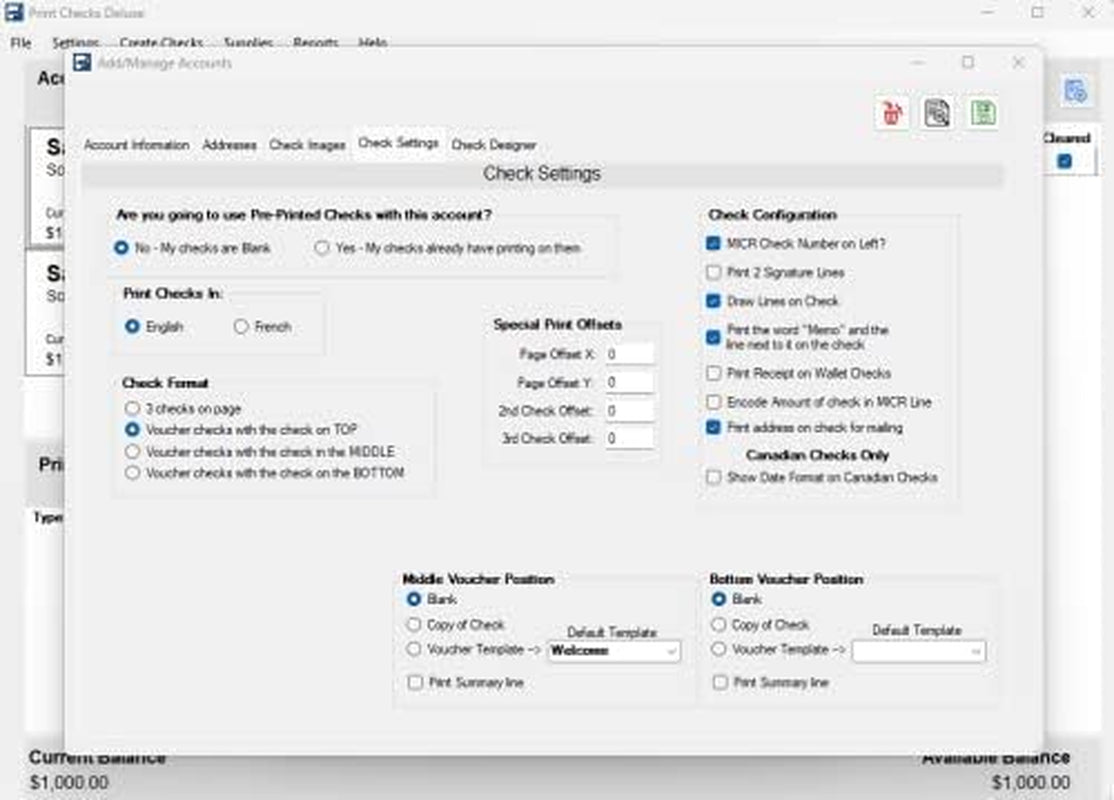 Deluxe - Business Class Check Printing Software for Windows 10/11