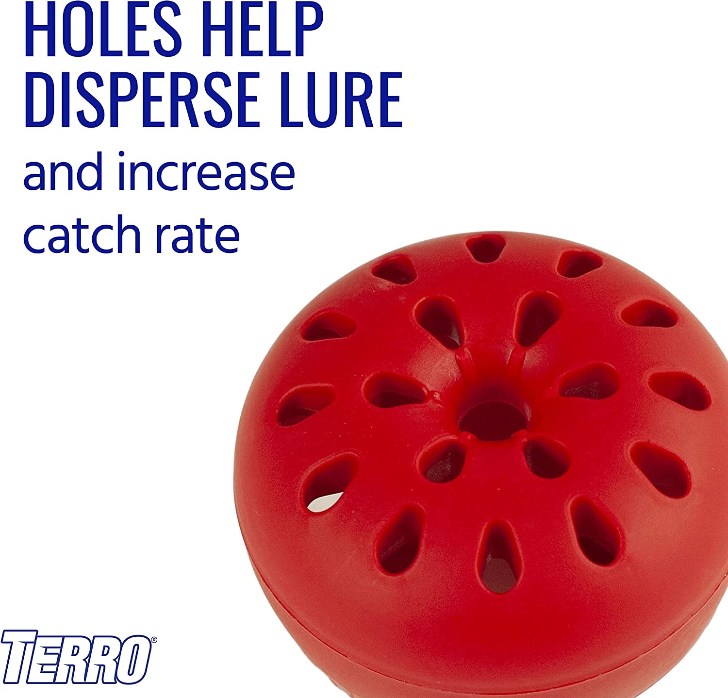 TERRO T2502 Ready-To-Use Indoor Fruit Fly Trap with Built in Window - 2 Traps + 90 Day Lure Supply