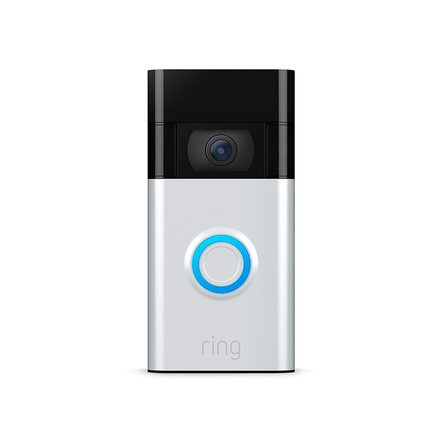 Video Doorbell – 2020 Release – 1080P HD Video, Improved Motion Detection, Easy Installation – Satin Nickel