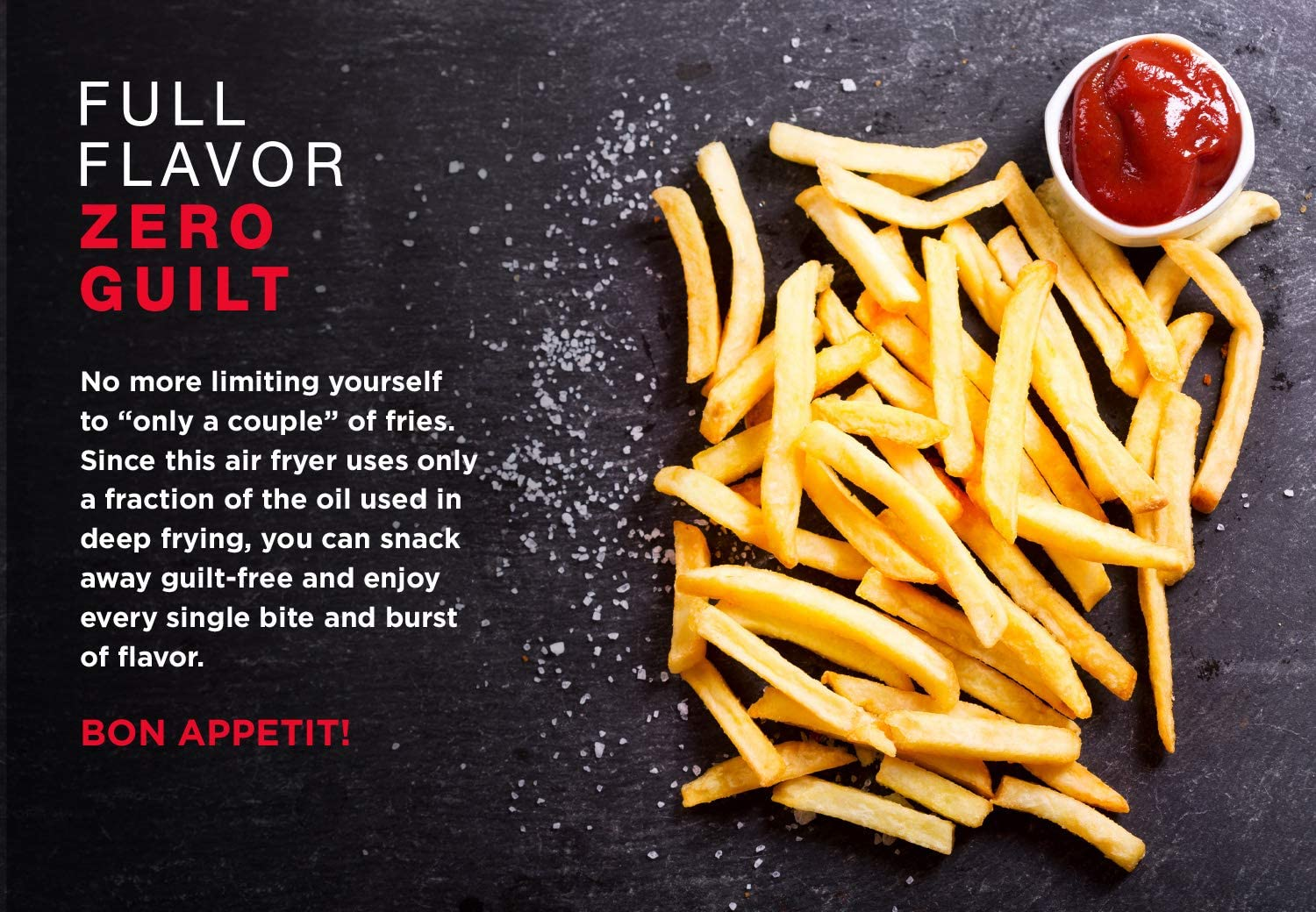 Small, Compact Air Fryer Healthy Cooking, 2 Qt, Nonstick, User Friendly and Adjustable Temperature Control W/ 60 Minute Timer & Auto Shutoff, Dishwasher Safe Basket, BPA - Free, Black