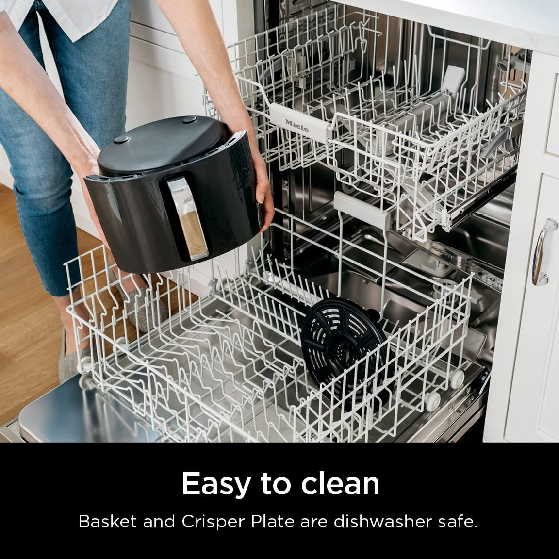 AF161 Max XL Air Fryer That Cooks, Crisps, Roasts, Bakes, Reheats and Dehydrates, with 5.5 Quart Capacity, and a High Gloss Finish, Grey