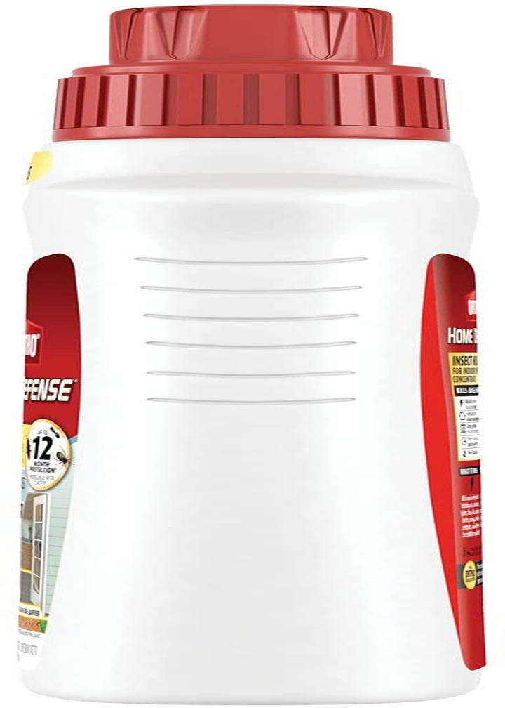 Ortho Home Defense Insect Killer for Indoor & Perimeter Concentrate: Makes 4 Gallons, Odor Free, Dries Fast, 32 Fl. Oz.