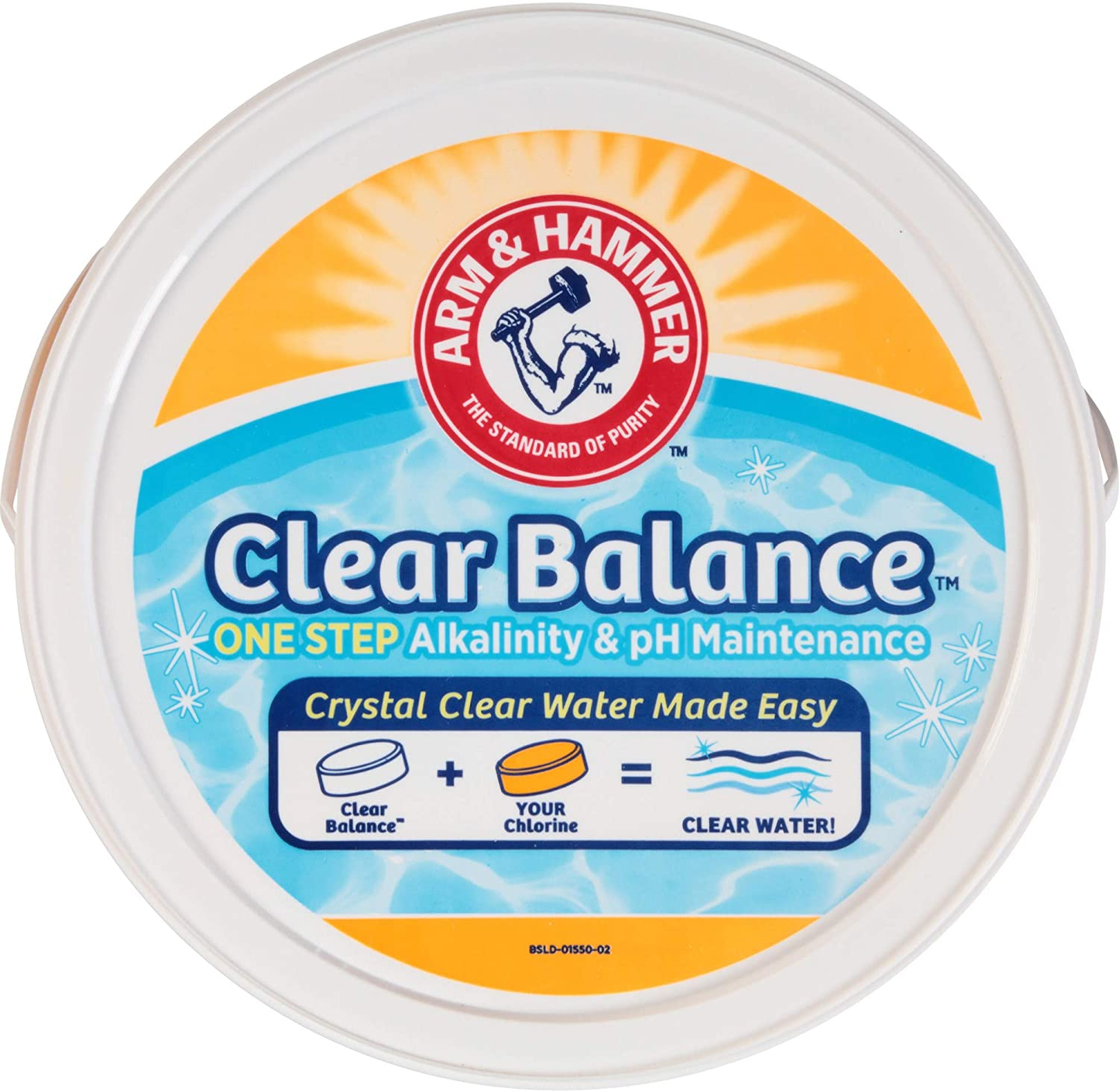 Arm & Hammer Clear Balance Swimming Pool Maintenance Tablets, 16 Count