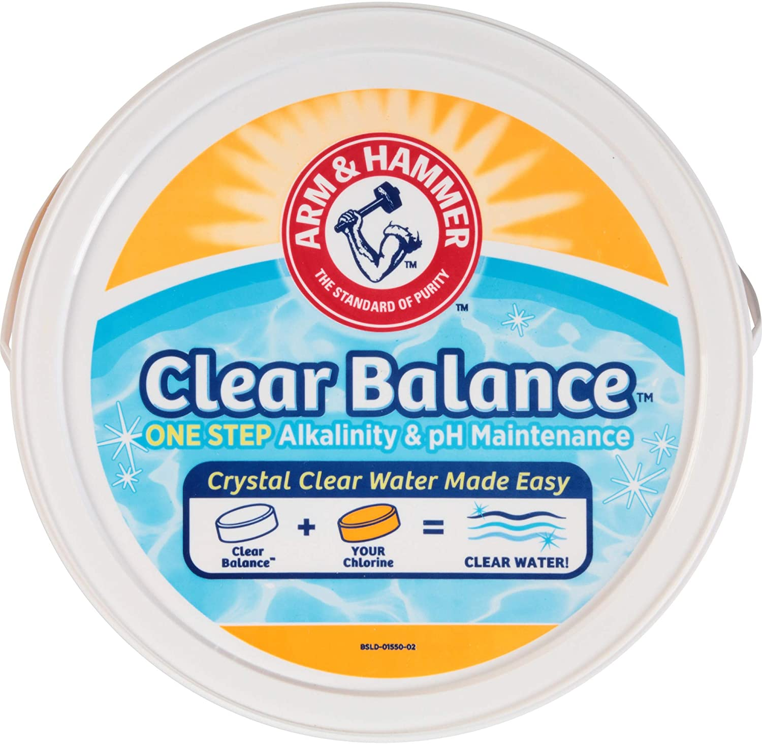 Arm & Hammer Clear Balance Swimming Pool Maintenance Tablets, 16 Count