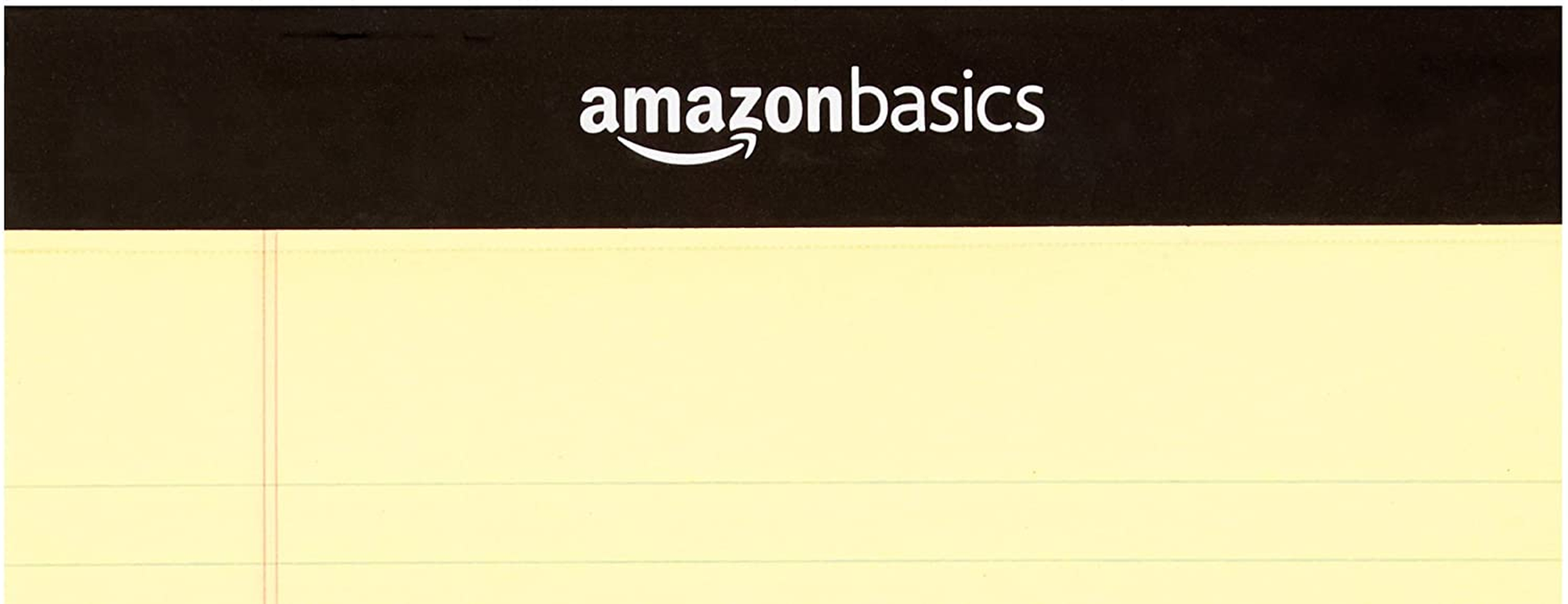 Narrow Ruled 5 X 8-Inch Lined Writing Note Pads - 12-Pack (50-Sheet Pads), Canary