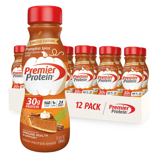 Premier Protein Shake  Pumpkin Spice 11.5 fl oz each 12 pack