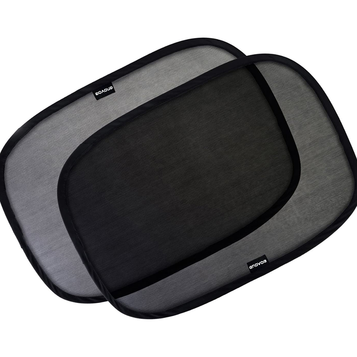 Car Window Shade - (2 Pack) - 21"X14" Premium Cling Sunshade for Car Windows - Sun, Glare and UV Rays Protection for Your Child - Baby Side Window Car Sun Shades