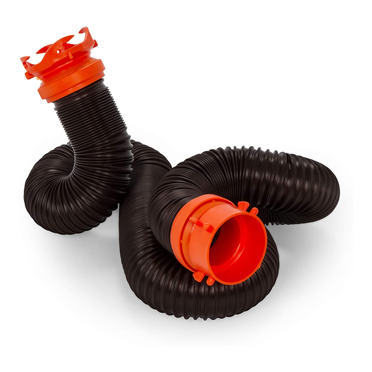 Rhinoflex 10-Foot RV Sewer Hose Extension Kit with Swivel Fitting, Frustration Free-Packaging (39774)