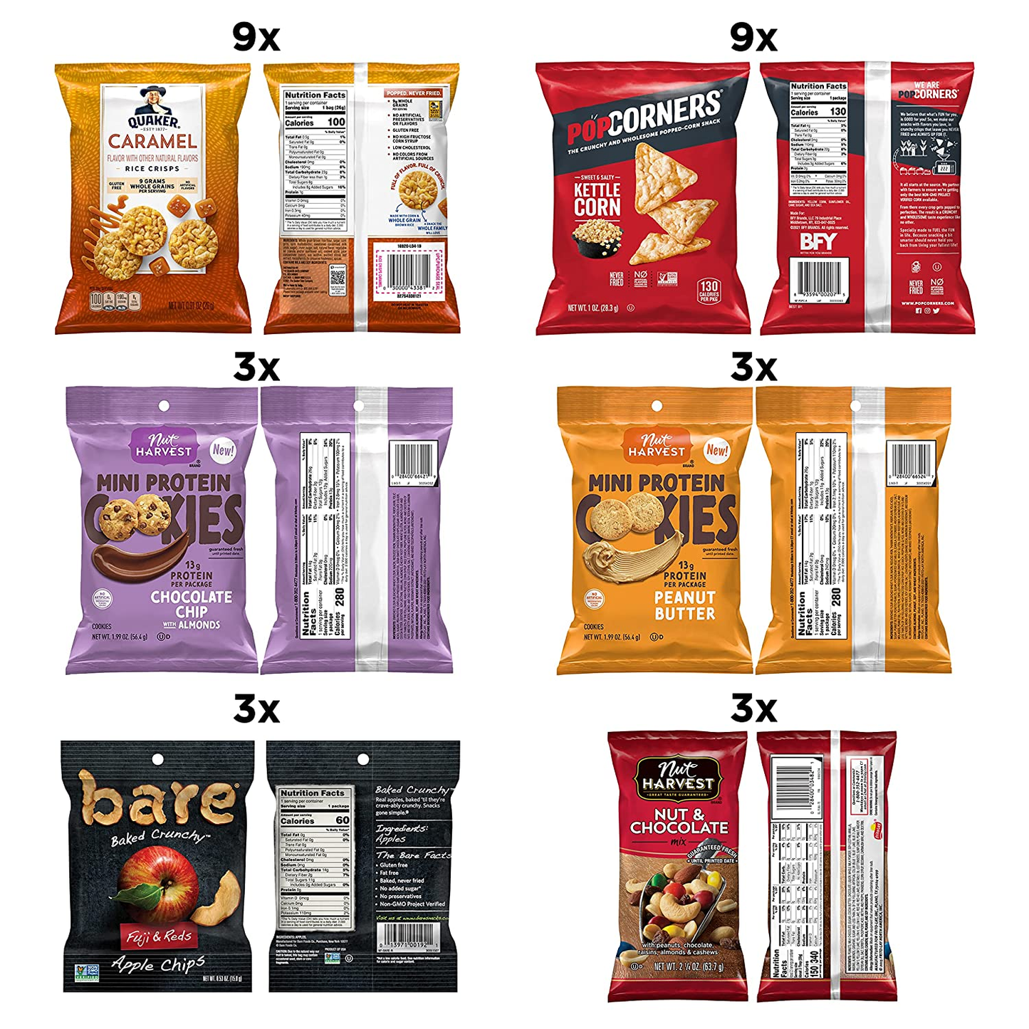 Frito-Lay Coffee Pairing Variety Pack, Chips, Cookies, Nuts, 30 Count (Pack of 1)