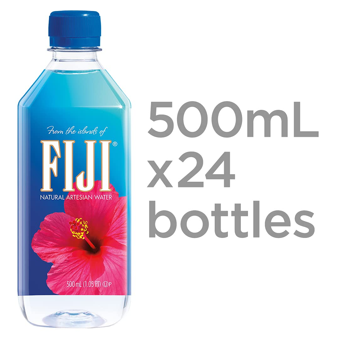 FIJI Natural Artesian Water, 16.9 Fl Oz (Pack of 24)