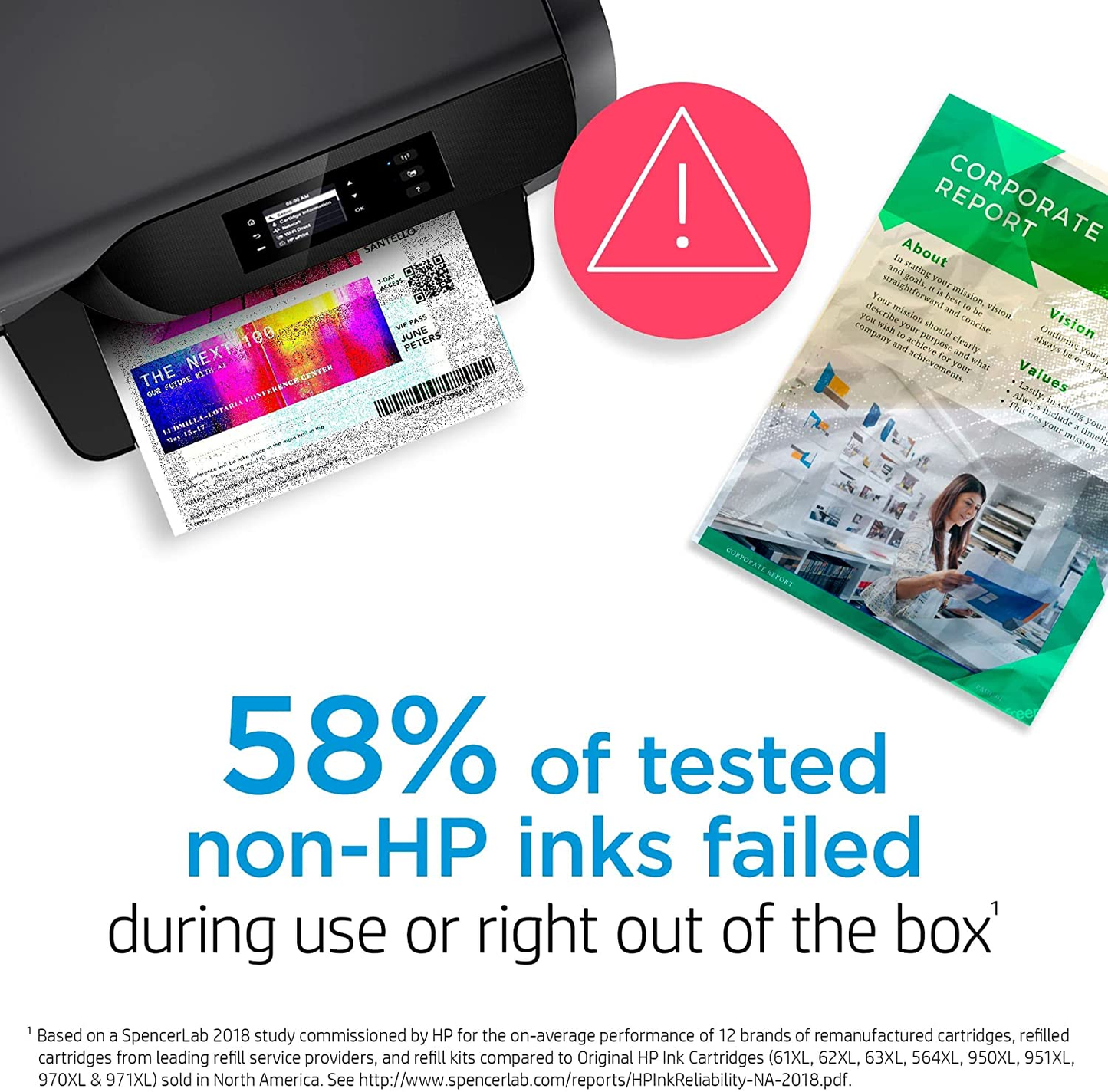 Original  65 Black Ink Cartridge | Works with  AMP 100 Series,  Deskjet 2600, 3700 Series,  ENVY 5000 Series | Eligible for Instant Ink | N9K02AN