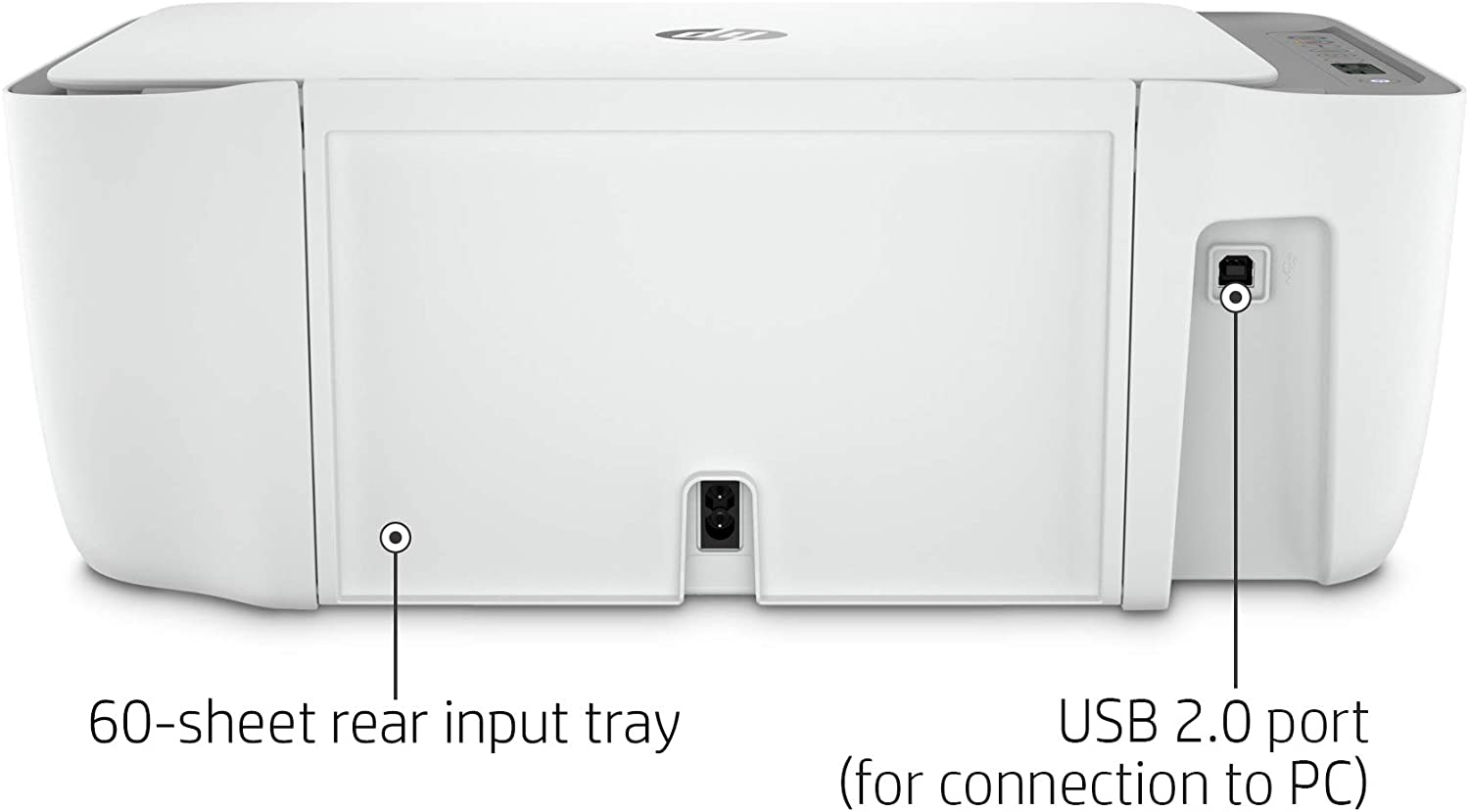 Deskjet 2755E Wireless Color All-In-One Printer with Bonus 6 Months Instant Ink with + (26K67A)
