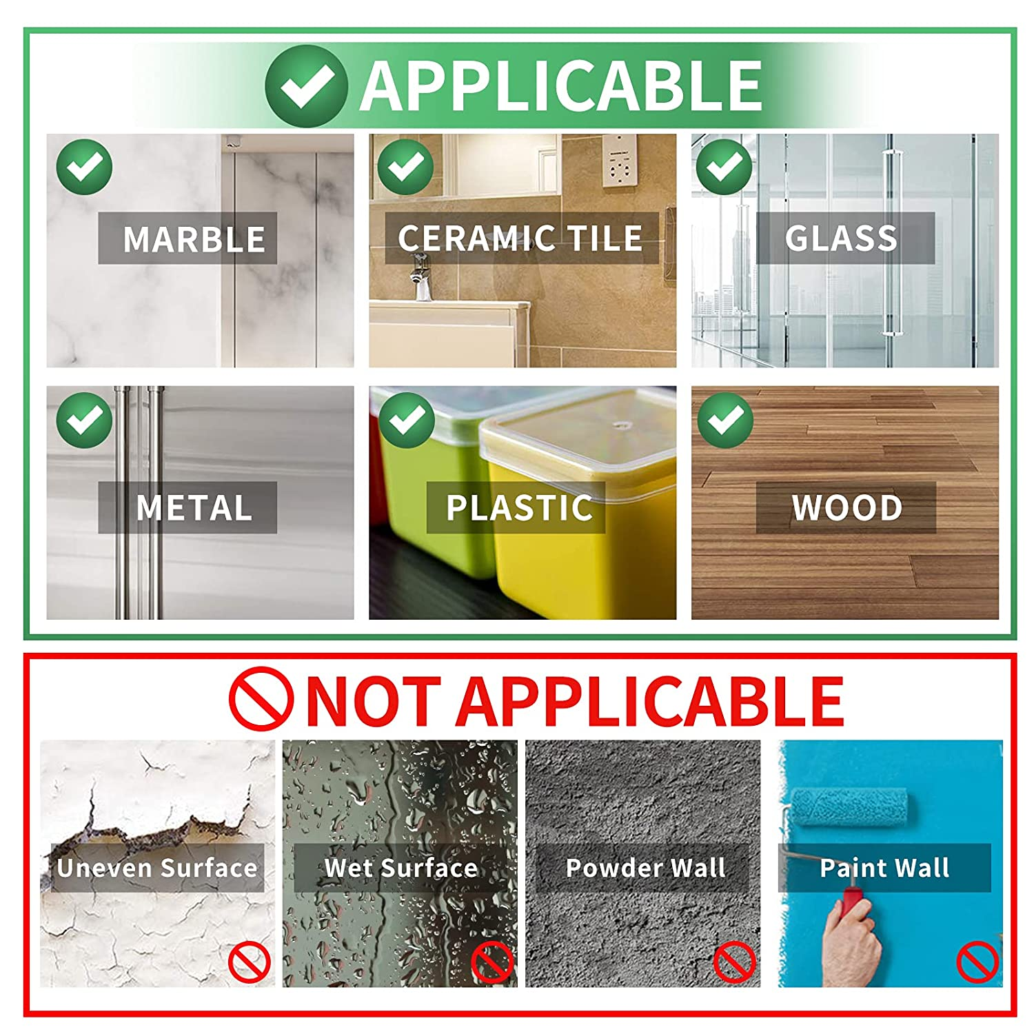 Double Sided Tape Heavy Duty, Multipurpose Removable Mounting Tape Adhesive Grip,Reusable Strong Sticky Wall Tape Strips Transparent Tape Poster Carpet Tape for Paste Items,Household (9.85FT)