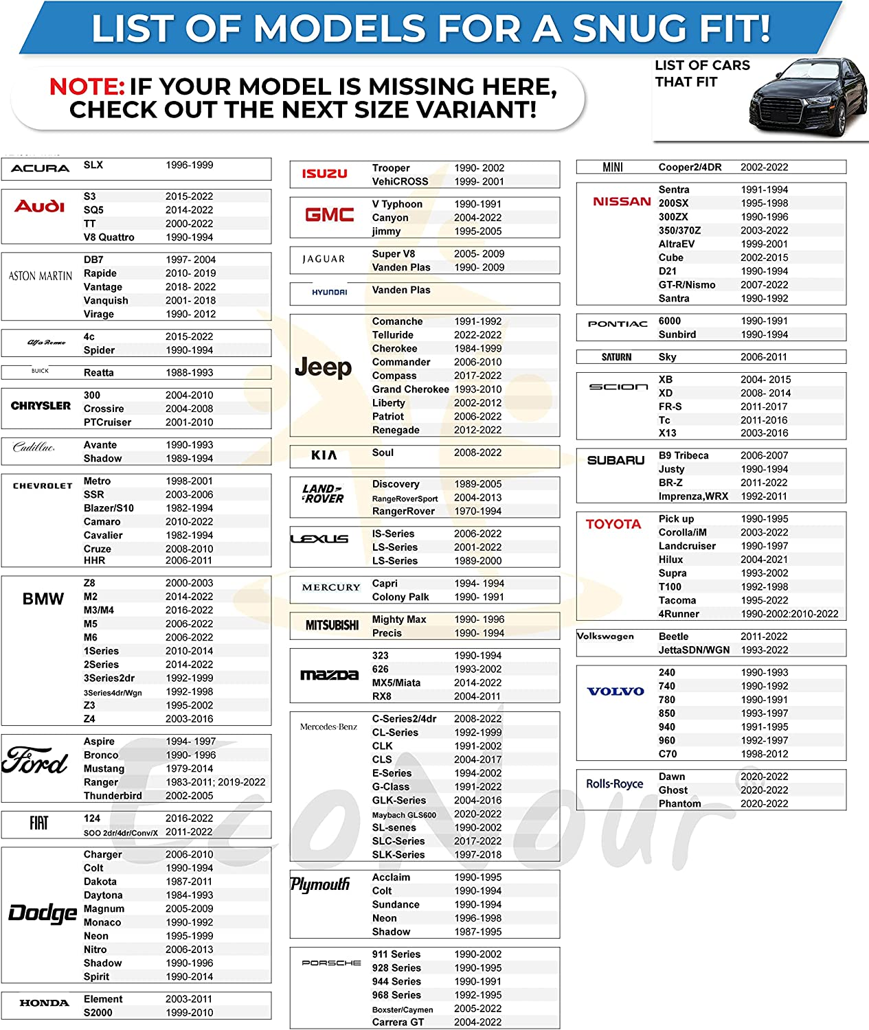 Car Windshield Sun Shade with Storage Pouch | Durable 240T Material Car Sun Visor for UV Rays and Sun Heat Protection | Car Interior Accessories for Sun Heat | Classic (59 Inches X 29 Inches)