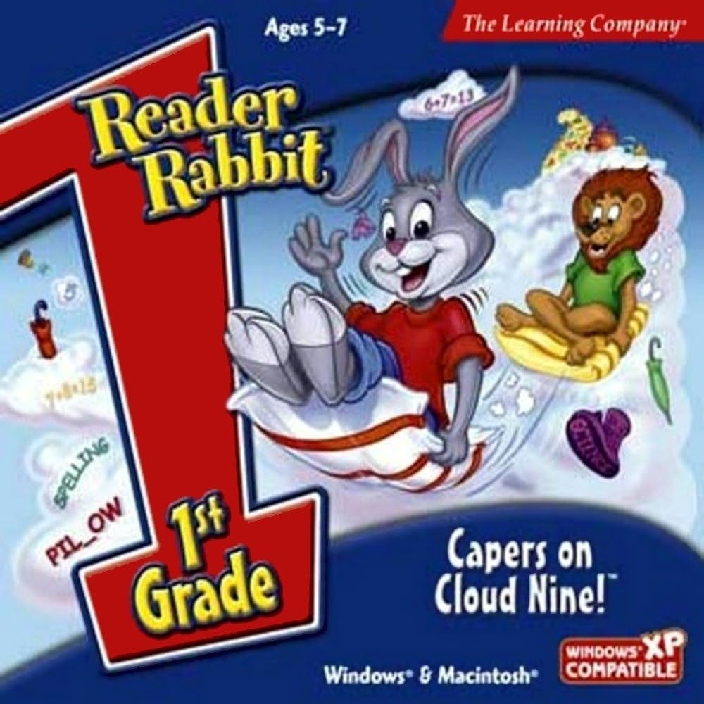 READER RABBIT 1ST GRADE CAPERS on CLOUD NINE