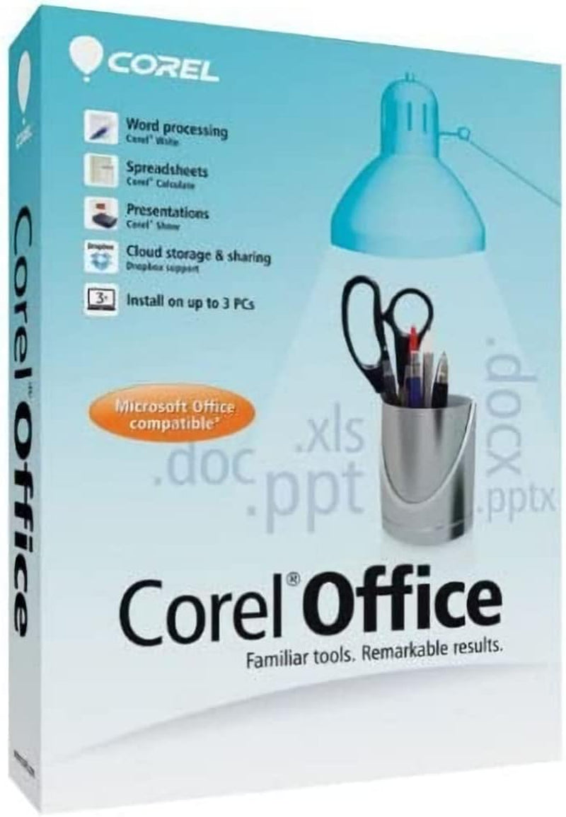 Office 5 | Word Processor, Spreadsheets, Presentations, Cloud Support & Sharing | 3 User License [PC Disc]