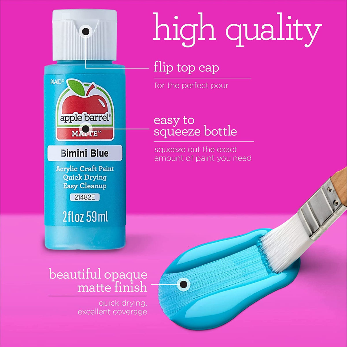 Acrylic Paint in Assorted Colors