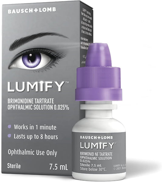 Redness Reliever Eye Drops 0.25 Ounce (7.5Ml)