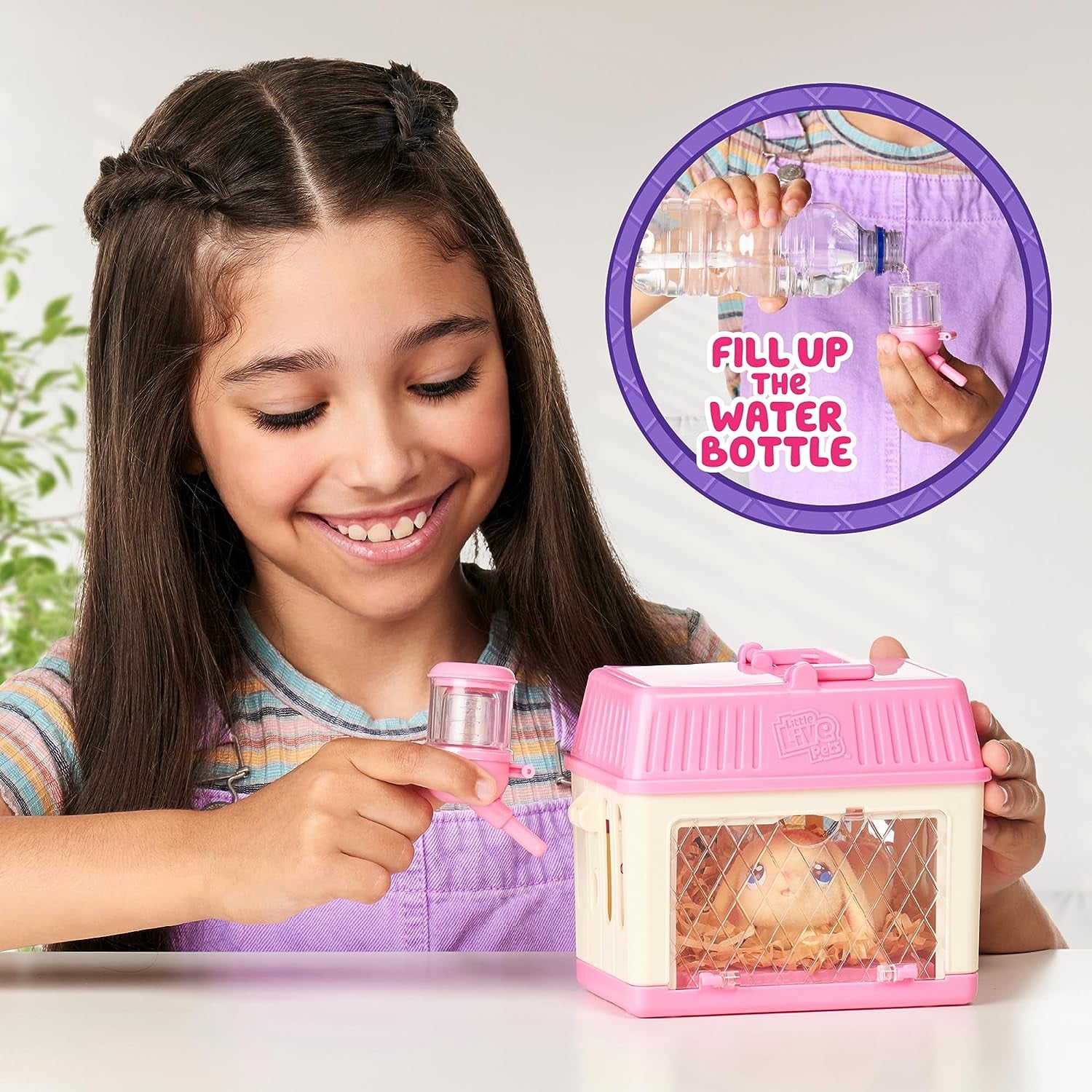 - Mama Surprise Minis. Feed and Nurture a Lil' Bunny inside Their Hutch so She Can Be a Mama. She Has 2, 3, or 4 Babies with Surprise Accessories to Dress up the Babies