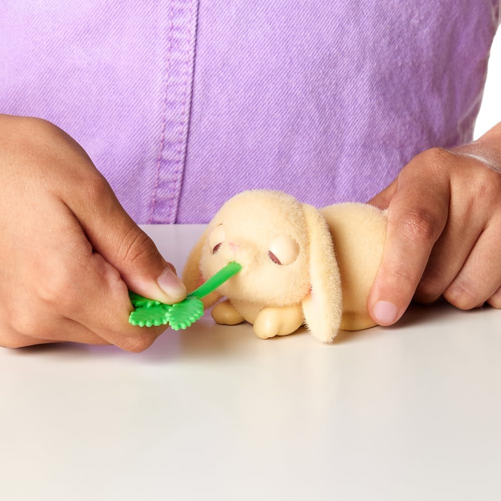 - Mama Surprise Minis. Feed and Nurture a Lil' Bunny inside Their Hutch so She Can Be a Mama. She Has 2, 3, or 4 Babies with Surprise Accessories to Dress up the Babies