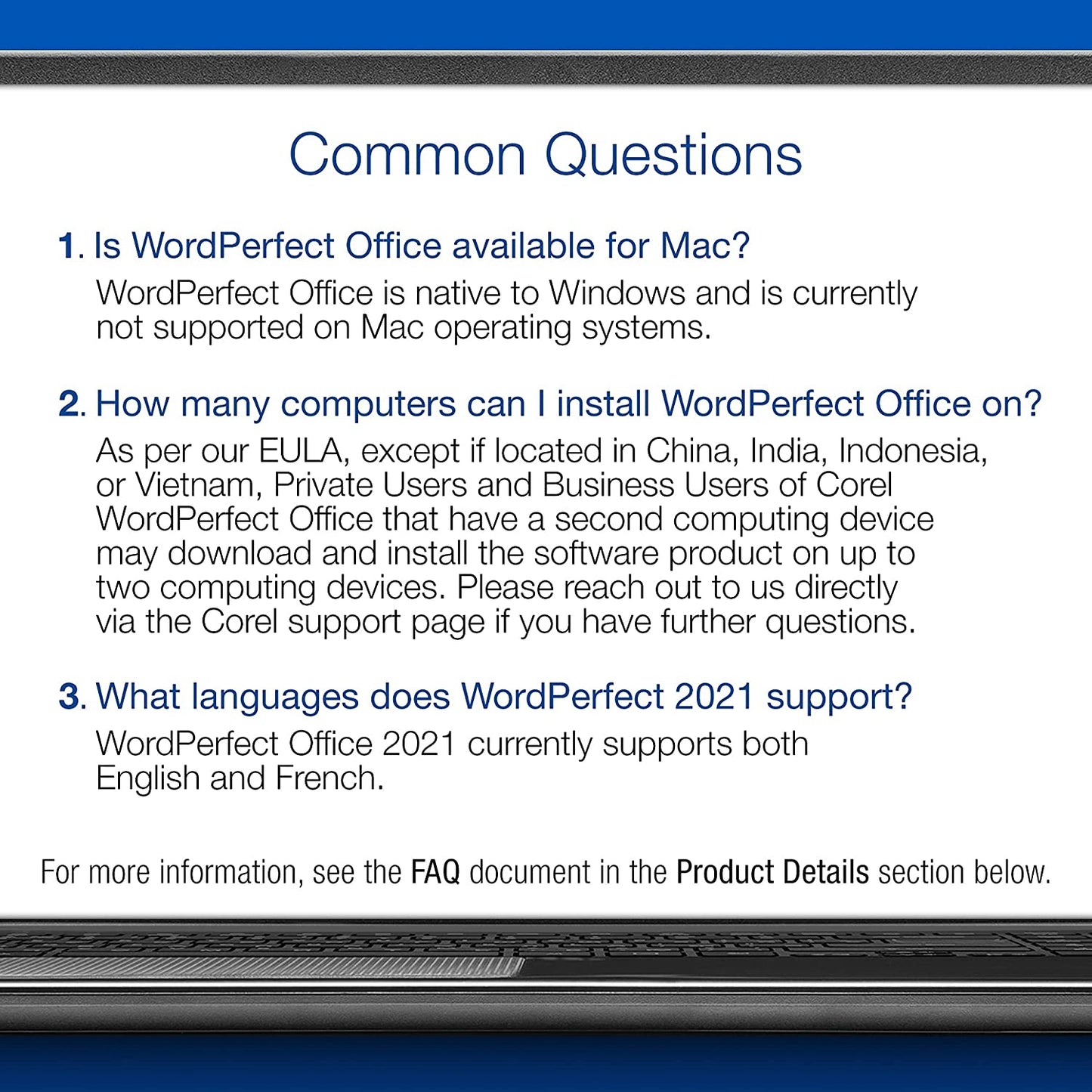 Wordperfect Office Standard 2021 | Office Suite of Word Processor, Spreadsheets & Presentation Software [PC Disc]