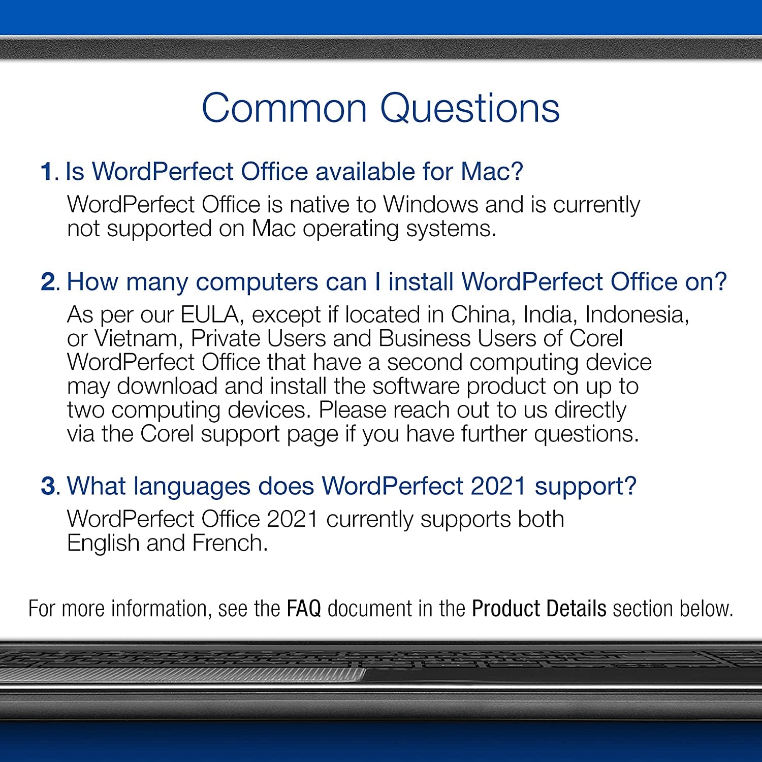 Wordperfect Office Standard 2021 | Office Suite of Word Processor, Spreadsheets & Presentation Software [PC Disc]