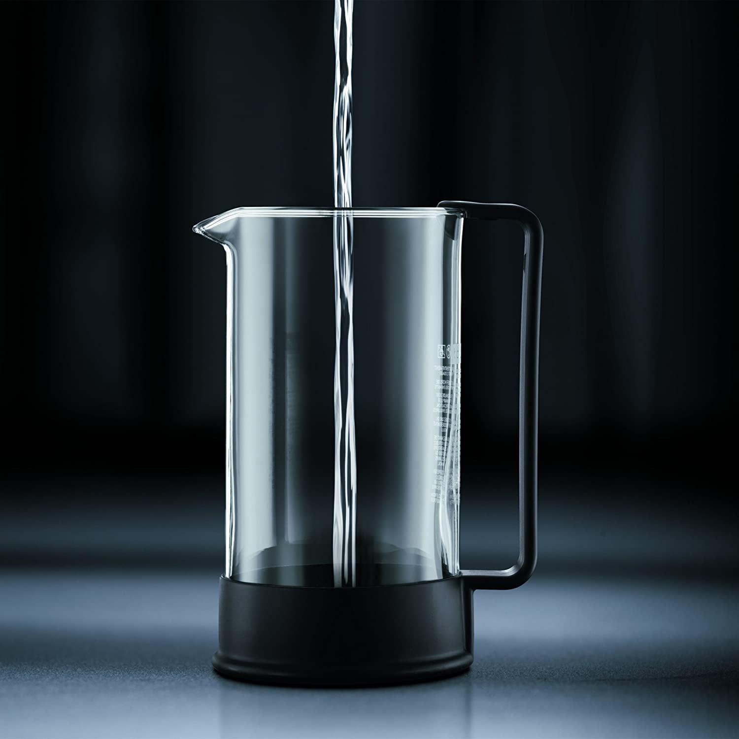 - 1548-01US  Brazil French Press Coffee and Tea Maker, 34 Ounce, Black