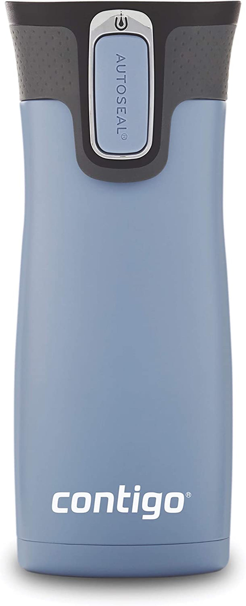 West Loop Stainless Steel Vacuum-Insulated Travel Mug with Spill-Proof Lid, Keeps Drinks Hot up to 5 Hours and Cold up to 12 Hours, 16Oz Earl Grey