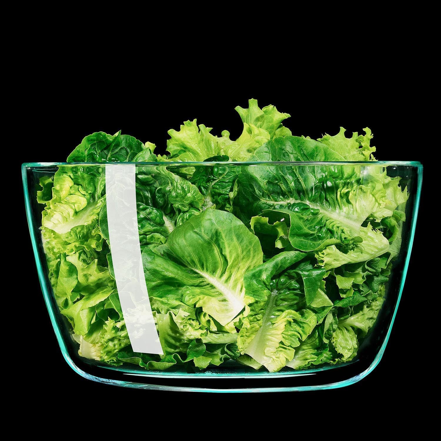 Good Grips Glass Salad Spinner, Large/6.22 Quart, Clear