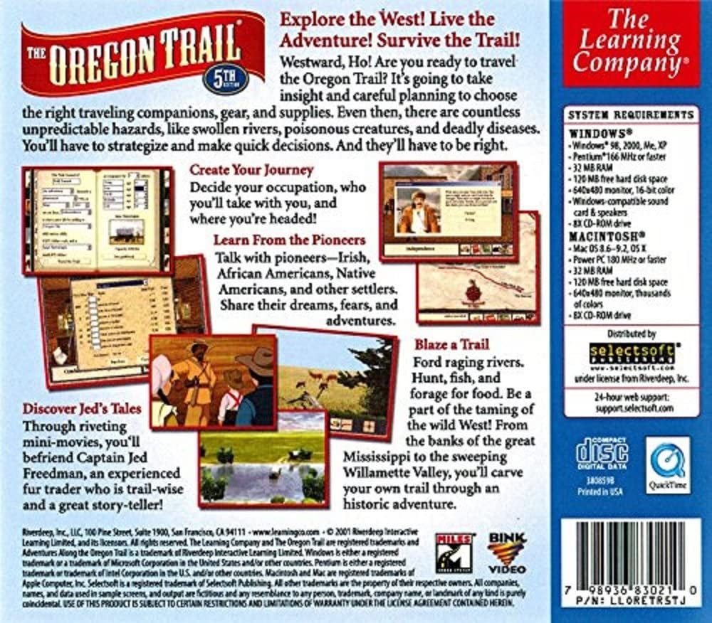 - Oregon Trail 5Th Edition