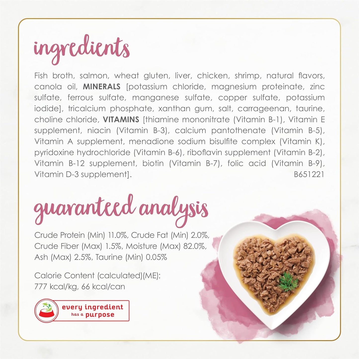 Wet Cat Food Gourmet Naturals Wild Alaskan Salmon and Shrimp Recipe in Wet Cat Food Gravy - (12) 3 Oz. Cans