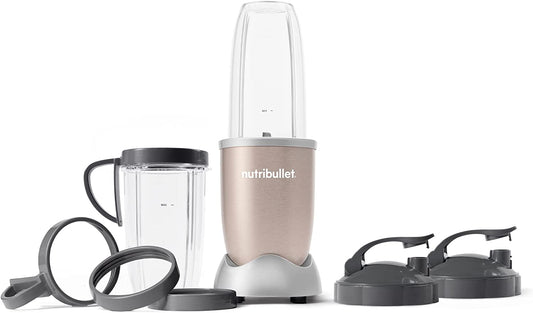 Pro - 13-Piece High-Speed Blender/Mixer System with Hardcover Recipe Book Included (900 Watts) Champagne, Standard
