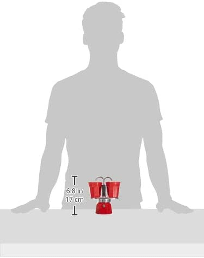 0007303,  SET MINI EXPRESS, 8006363030489, 2 Cups,Red