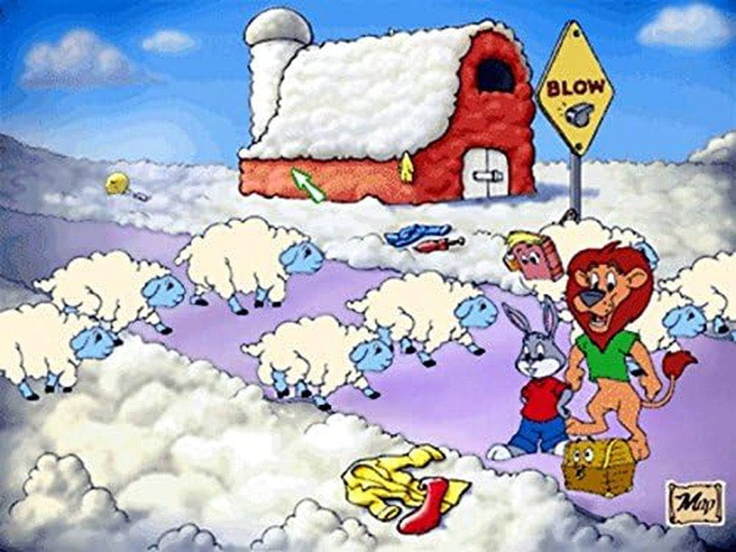 READER RABBIT 1ST GRADE CAPERS on CLOUD NINE