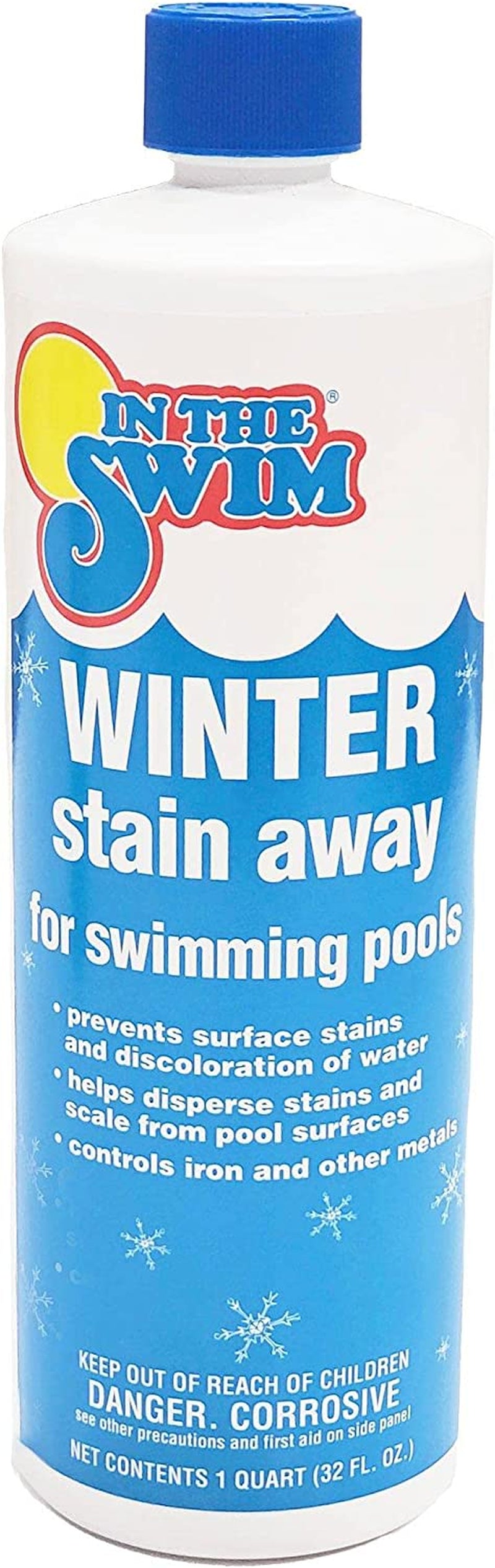 Pool Closing Kit - Winterizing Chemicals for above Ground and In-Ground Pools - up to 35,000 Gallons White