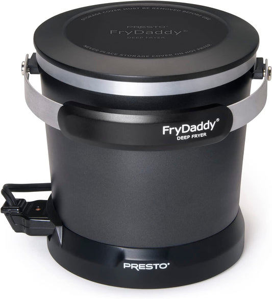 Presto 05420 Frydaddy Electric Deep Fryer,Black