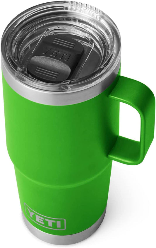 Rambler 20 Oz Travel Mug, Stainless Steel, Vacuum Insulated with Stronghold Lid