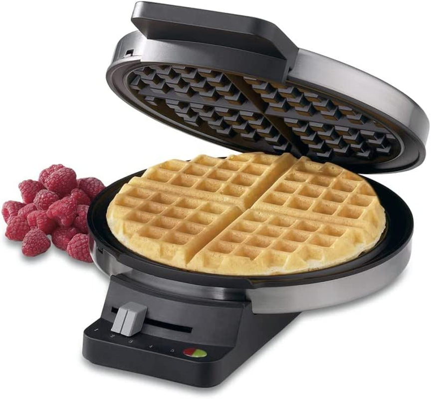 WMR-CAP2 round Classic Waffle Maker, Brushed Stainless