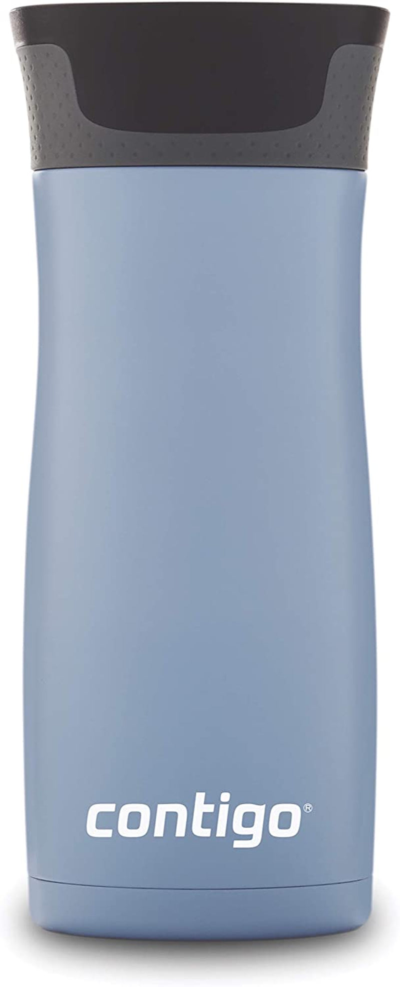 West Loop Stainless Steel Vacuum-Insulated Travel Mug with Spill-Proof Lid, Keeps Drinks Hot up to 5 Hours and Cold up to 12 Hours, 16Oz Earl Grey