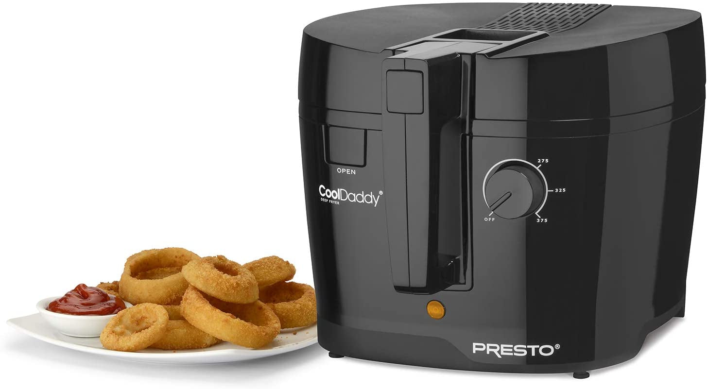 05442 Cooldaddy Cool-Touch Deep Fryer - Black
