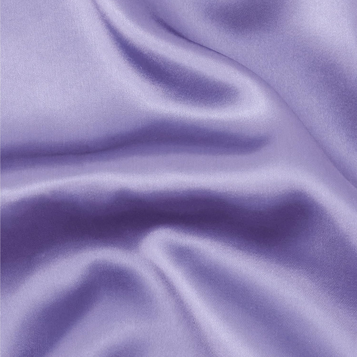 Satin Pillowcase Standard Set of 2 - Lilac Silky Pillow Cases for Hair and Skin 20X26 Inches, Pillow Covers with Envelope Closure, Similar to Silk Pillow Cases, Gifts for Women Men