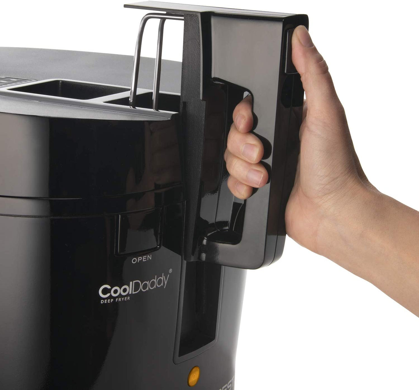 05442 Cooldaddy Cool-Touch Deep Fryer - Black