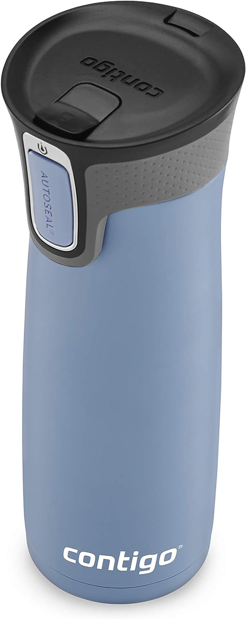 West Loop Stainless Steel Vacuum-Insulated Travel Mug with Spill-Proof Lid, Keeps Drinks Hot up to 5 Hours and Cold up to 12 Hours, 20Oz Earl Grey
