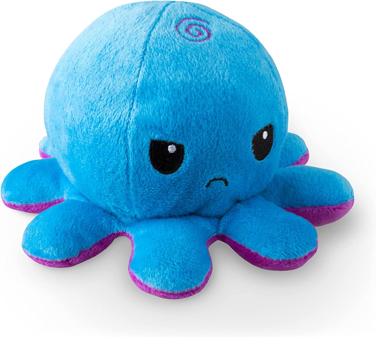 - the Original Reversible Octopus Plushie - Purple + Blue - Cute Sensory Fidget Stuffed Animals That Show Your Mood