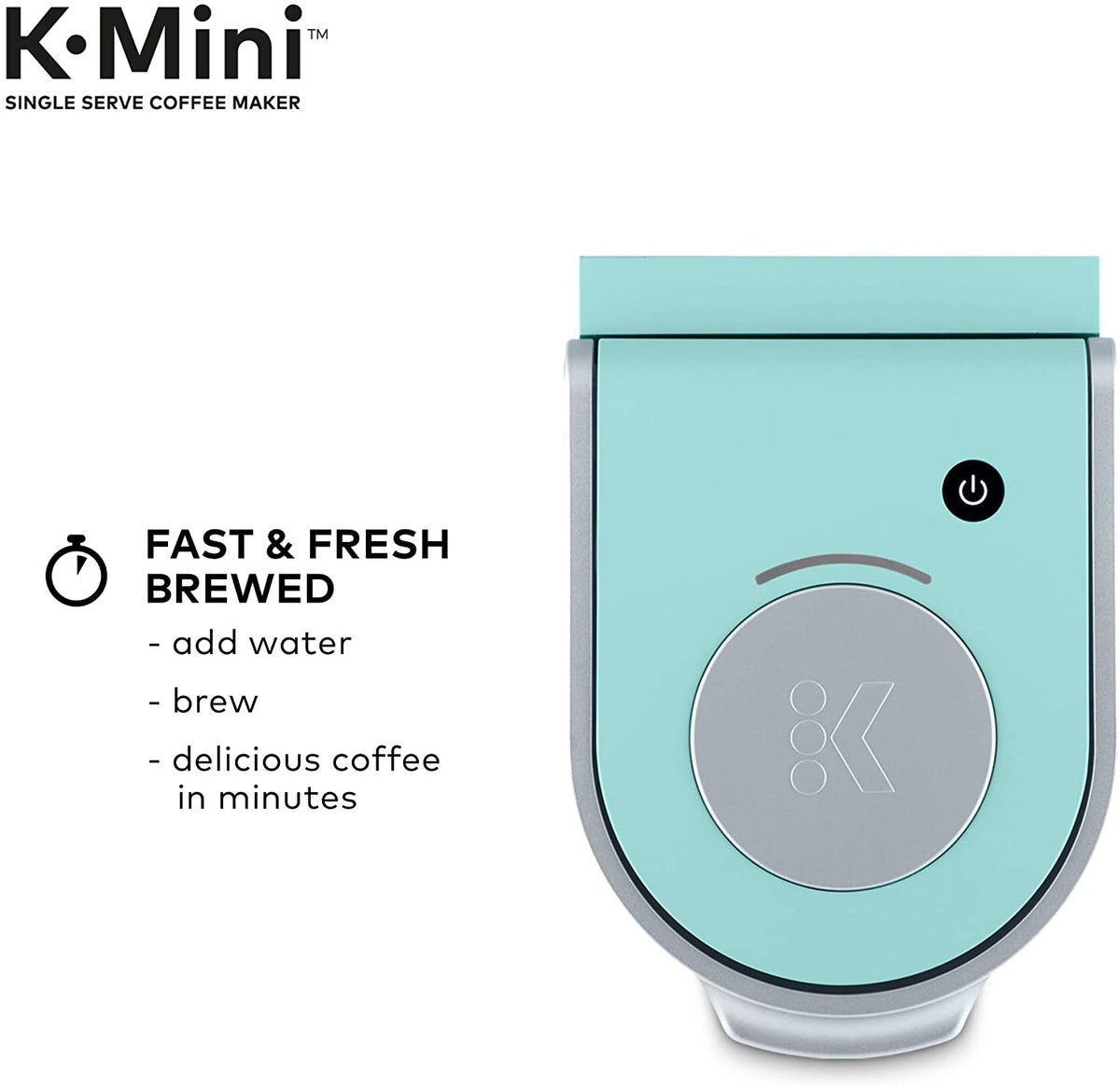 K-Mini Single Serve Coffee Maker, Oasis