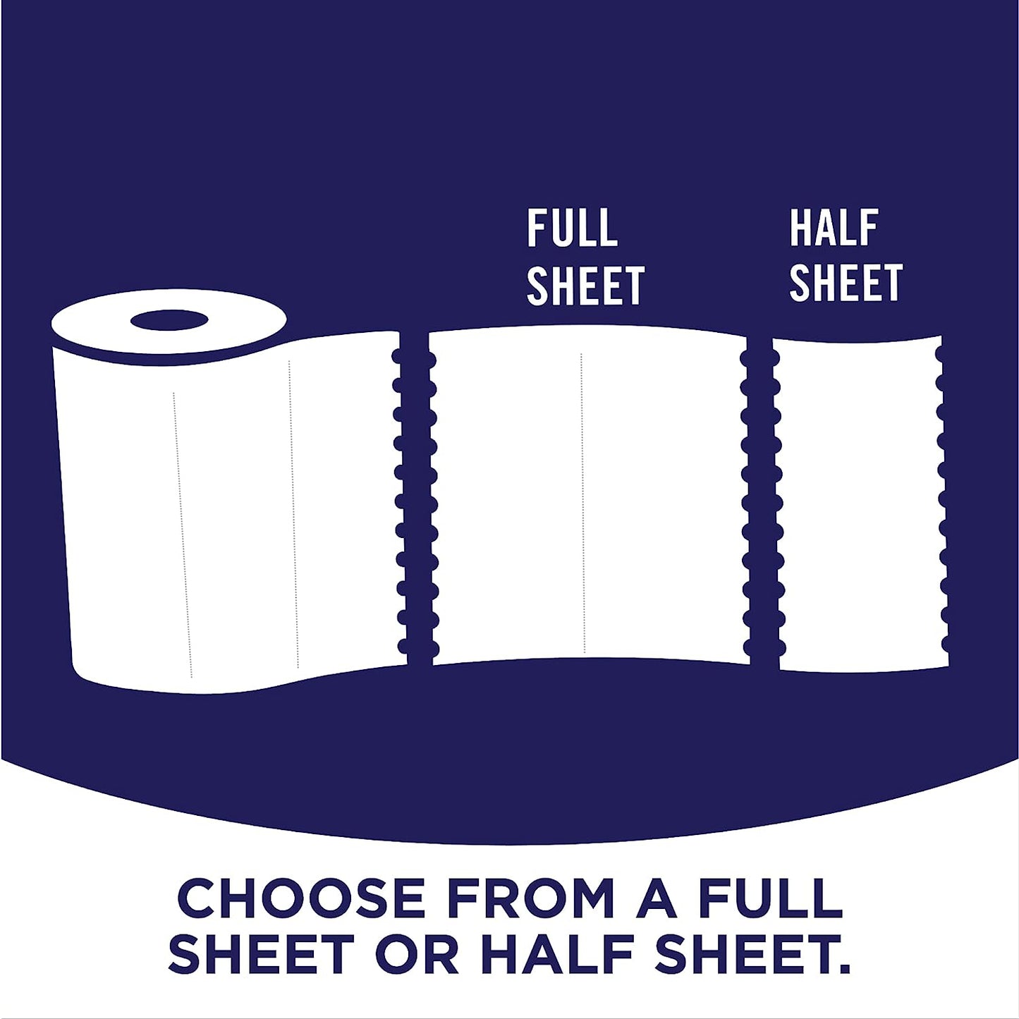 ® Pick-A-Size® Paper Towels, 6 Double Rolls = 12 Regular Rolls