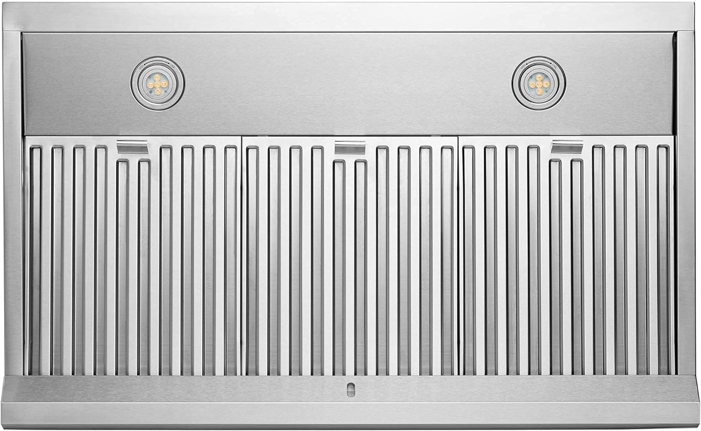 | Chef Series 36" PS18 under Cabinet Range Hood, Stainless Steel | Pro Performance | Contemporary Design, Touch Screen, Dishwasher Safe Baffle Filters, LED Lamps, 3-Way Venting